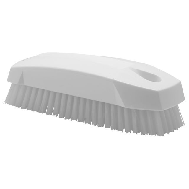 Vikan - Nagelborstel hard 130mm wit