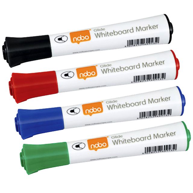 Nobo - Whiteboardmarker glide rond ass 2mm