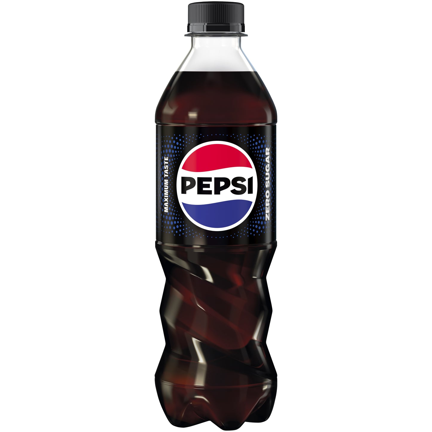Pepsi - Erfrischungsgetränk Cola ohne Zucker, PET-Flasche 500 ml | 6 Stück