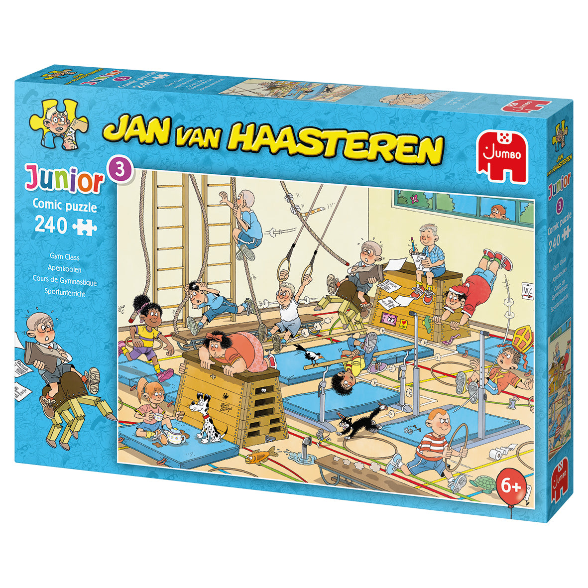 Jan van Haasteren - Puzzel Junior Apenkooien 240 stukjes