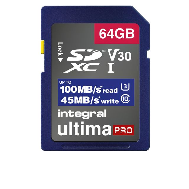 Integral - Speicherkarte SDHC-XC 64GB