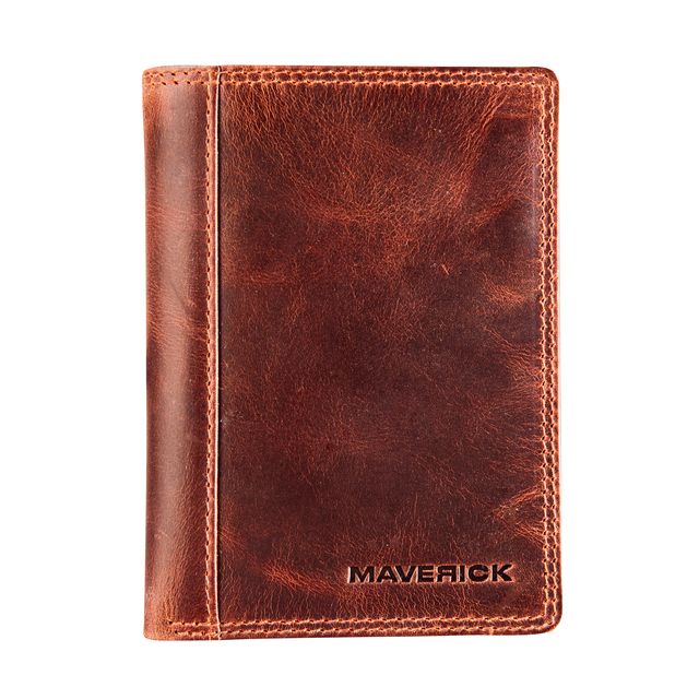 Maverick - Portefeuille mav the original geldvk rfid bruin