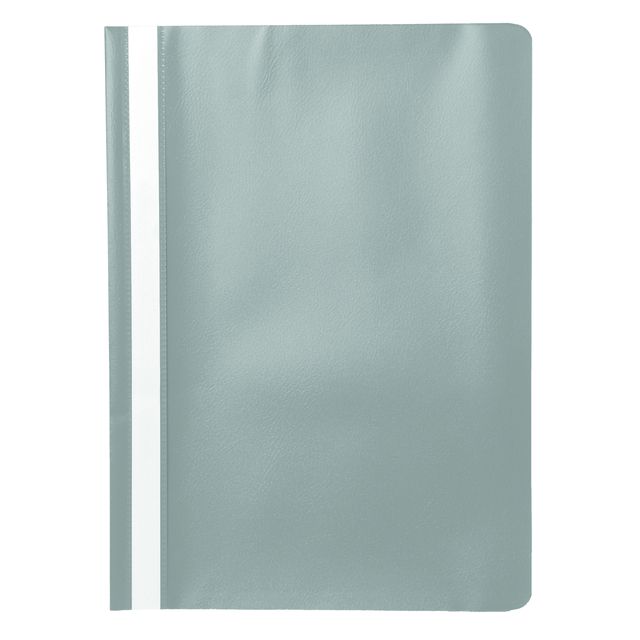 Quantore - Schnellhefter A4 PP grau | 100 Stück