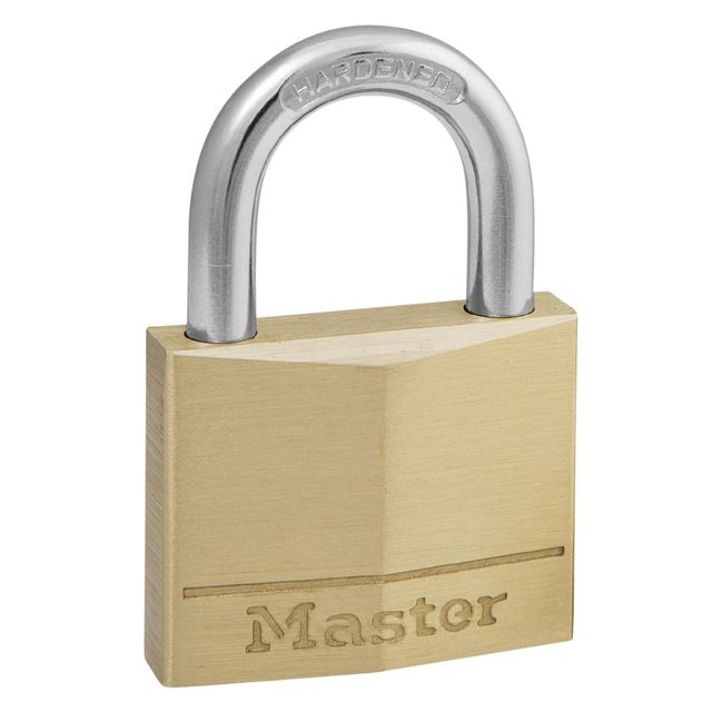 Master Lock - Hangslot MasterLock messing 40mm