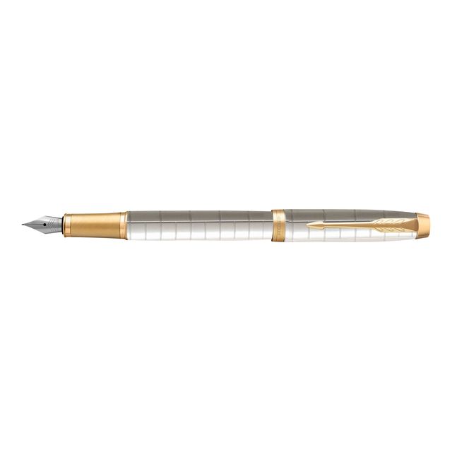 Parker - Stylo plume IM perle GT fin