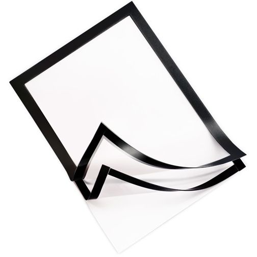 Klika - Autocollant de fenêtre A3 avec bord magnétique-noir