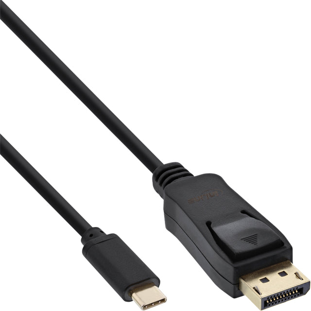 InLine - Kabel USB-C Displayport 3.1 4K M/M 2 meter zwart