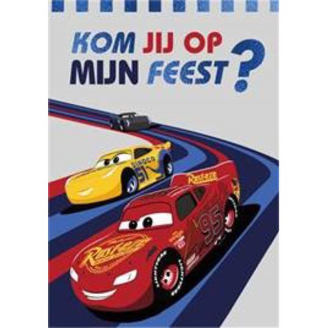 Hallmark - Wenskaart uitnodiging cars 5 stuks