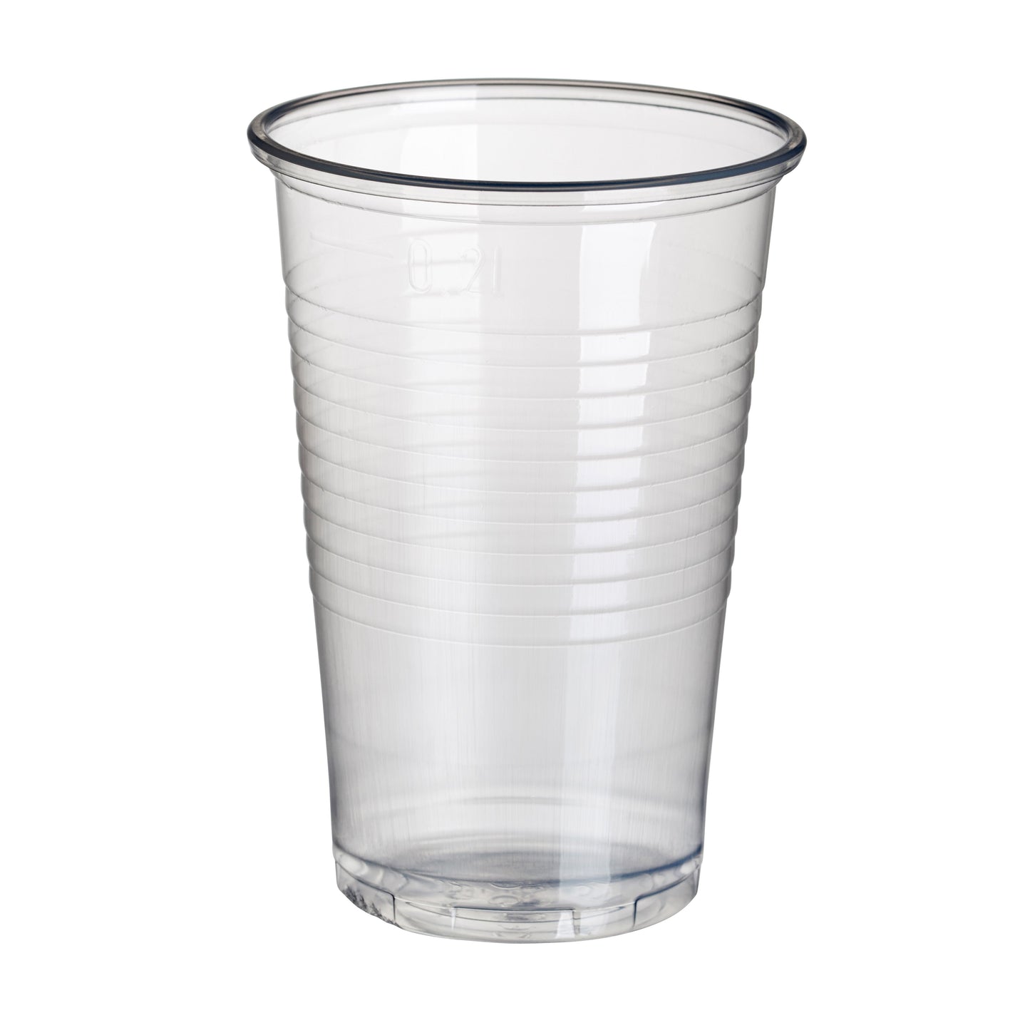 Papstar - Beker 200ml Ø 70.3mm PP transparant 100 stuks