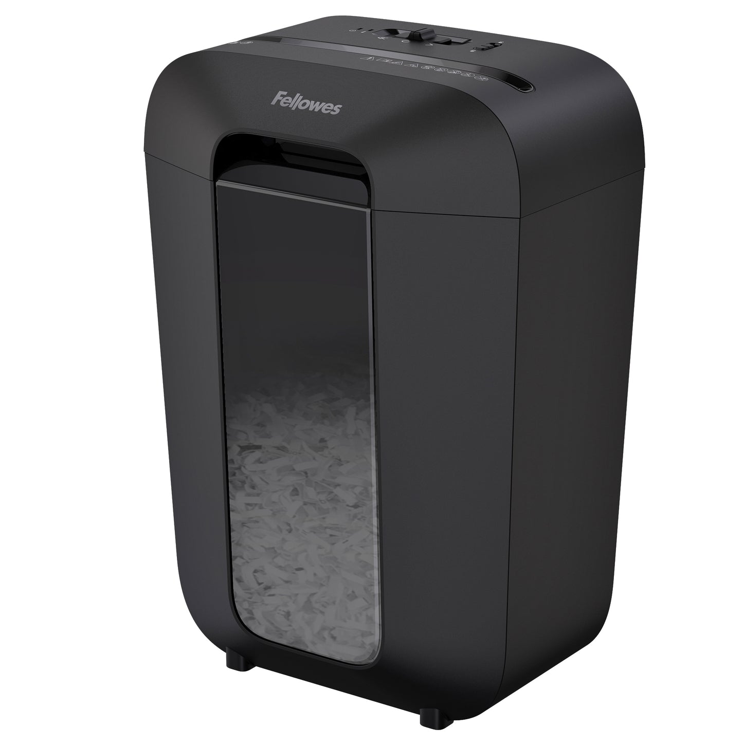 Fellowes - Papiervernietiger lx70 4x40mm zwart