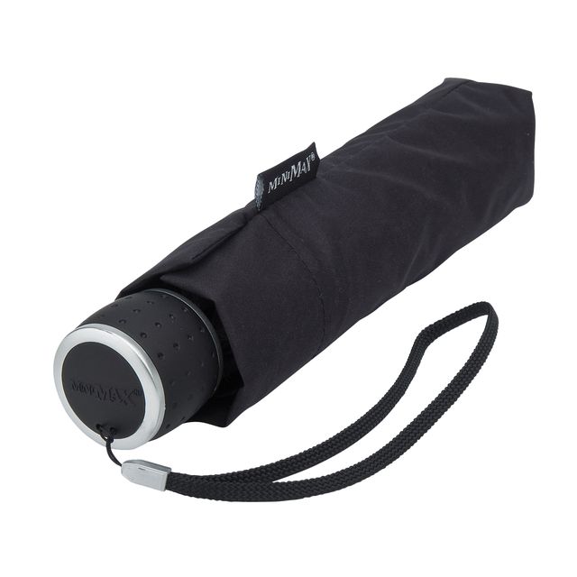 Bureau - Parapluie miniMAX® pliable ouverture main coupe-vent diamètre 100 cm noir