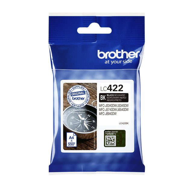 Brother - Inktcartridge lc-422bk zwart | 5 stuks