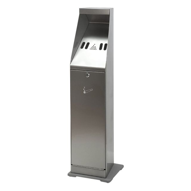 Vepa Bins - Asbak staand zuil vrijstaand rvs