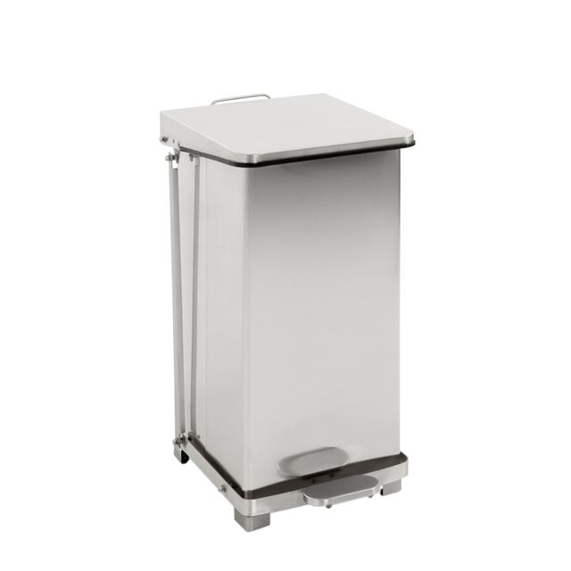 Vepa Bins - Pedaalemmer industrieel 45 liter mat rvs