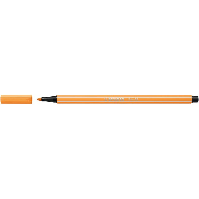 Stabilo - Pen 68, premium viltstift, papaya, per stuk