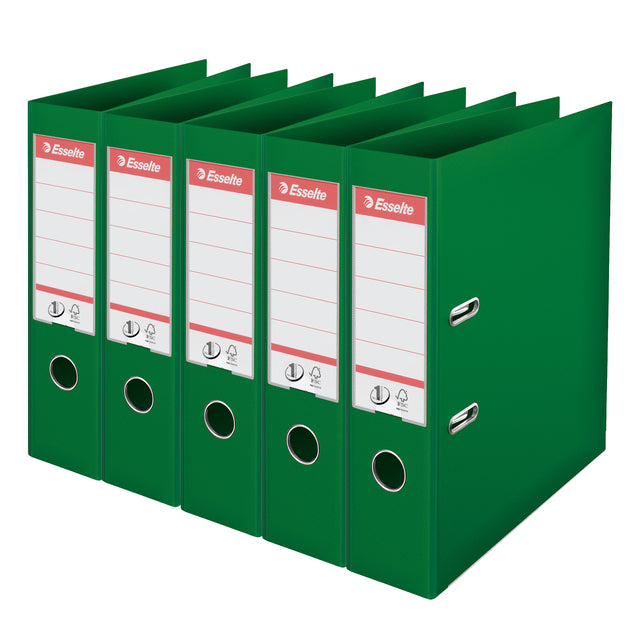 Esselte - Ordner Vivida No.1 multipack 75mm A4 5 stuks groen
