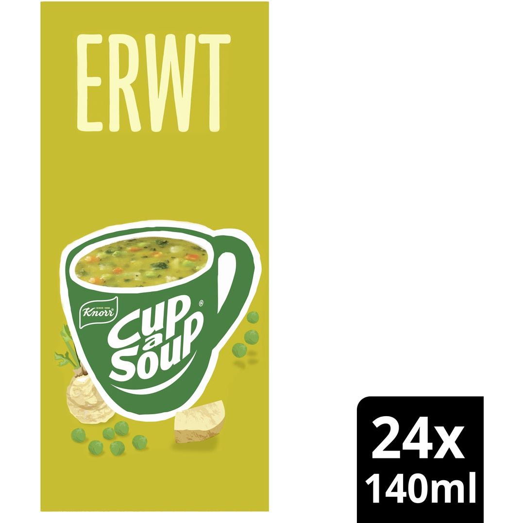 Cup A Soup - Cup-a-Soup erwt, pak van 24 zakjes