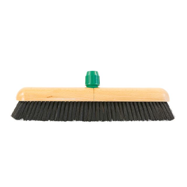 Cleaninq - Zaalbezem gemengd haar steelh 40cm | 6 stuks