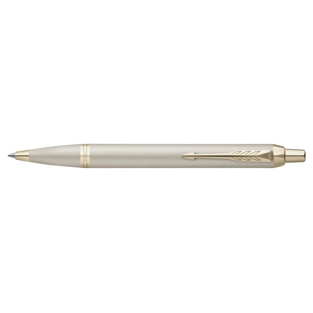 Parker - Stylo bille moyen IM Monochrome champagne