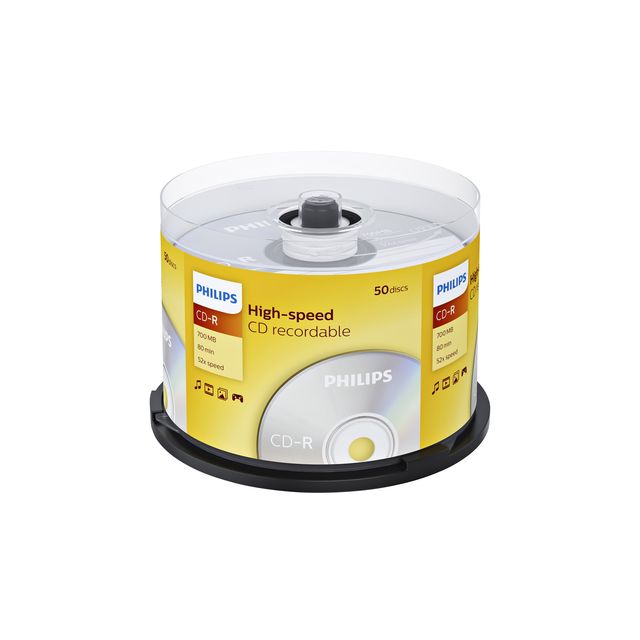 Philips - CD-R 80Min 700MB 52x SP 50 Stück