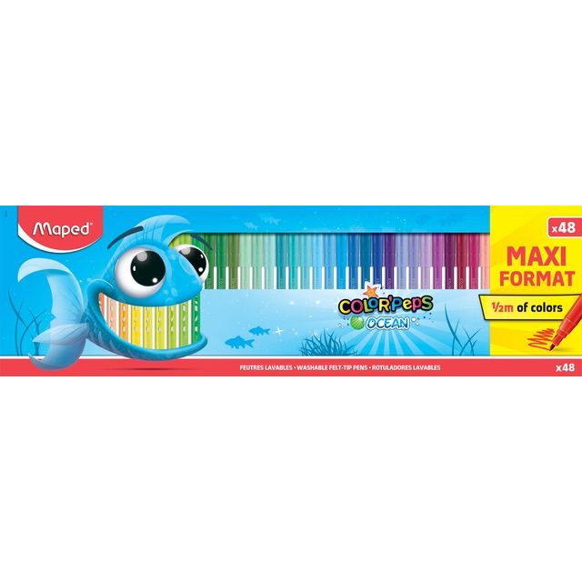 Maped - Kleurstift color'peps ocean 48 kleuren