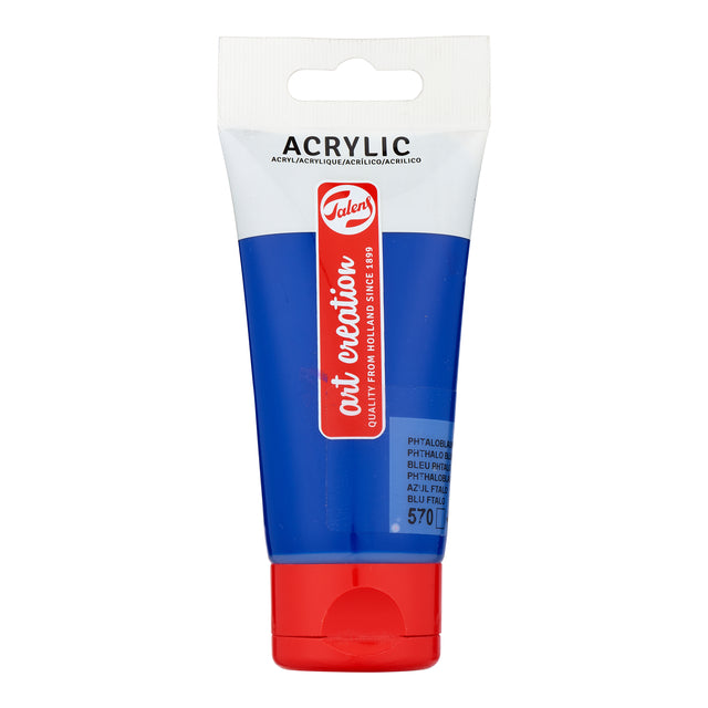 Talens Art Creation - Acrylverf tac 570 phtaloblauw tube 75ml