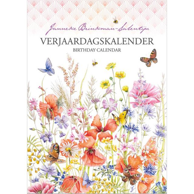 Janneke Brinkman - Verjaardagskalender Klaprozen | 3 stuks
