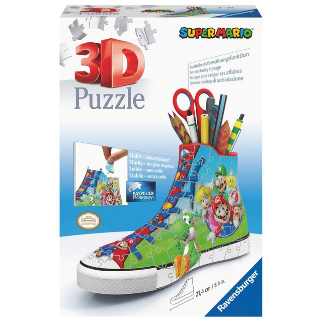 Ravensburger - 3D-Puzzle Sneaker Mario 54 Teile