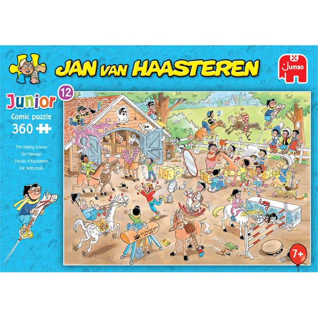 Jan van Haasteren - Puzzle Junior L'École d'équitation 360 pièces