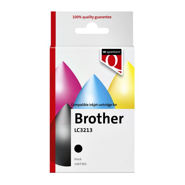 Quantore - Inktcartridge brother lc3213 zwart