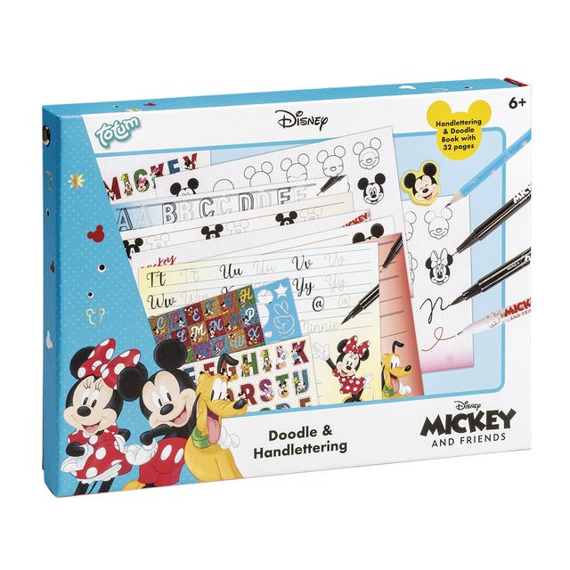Totum - Handletterset disney mickey en minnie