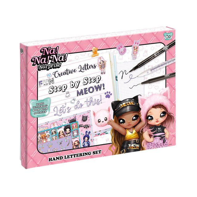 Totum - Handletterset na!na!na! | 6 stuks