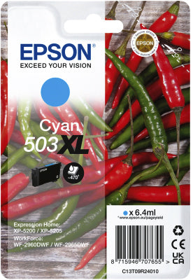 Epson - Cartouche d'encre 503xl t09r24 bleue