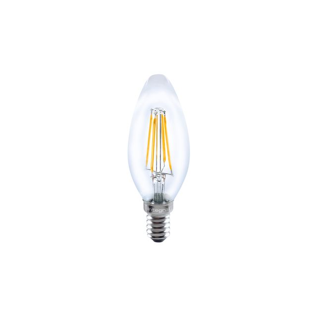 Integral - Lampe LED E14 2700K blanc chaud 4W 470lumen
