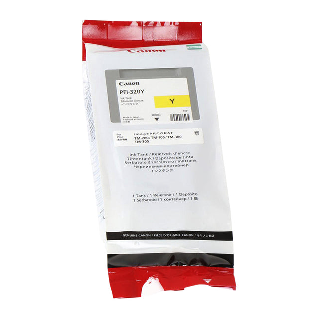 Canon - PFI-320Y inktcartridge 1 stuk(s) Origineel Geel