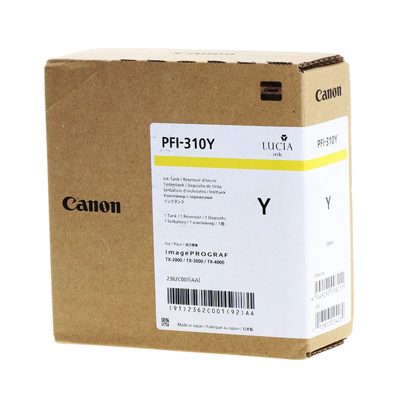 Canon - PFI-310Y inktcartridge Origineel Geel