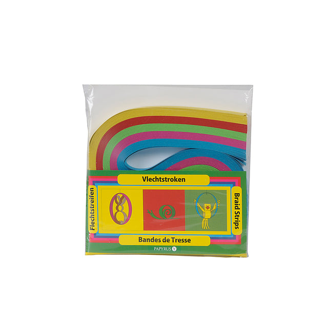 Papyrus - Zopfstreifen Kreatief 1,5x48cm sortiert 200 Stück