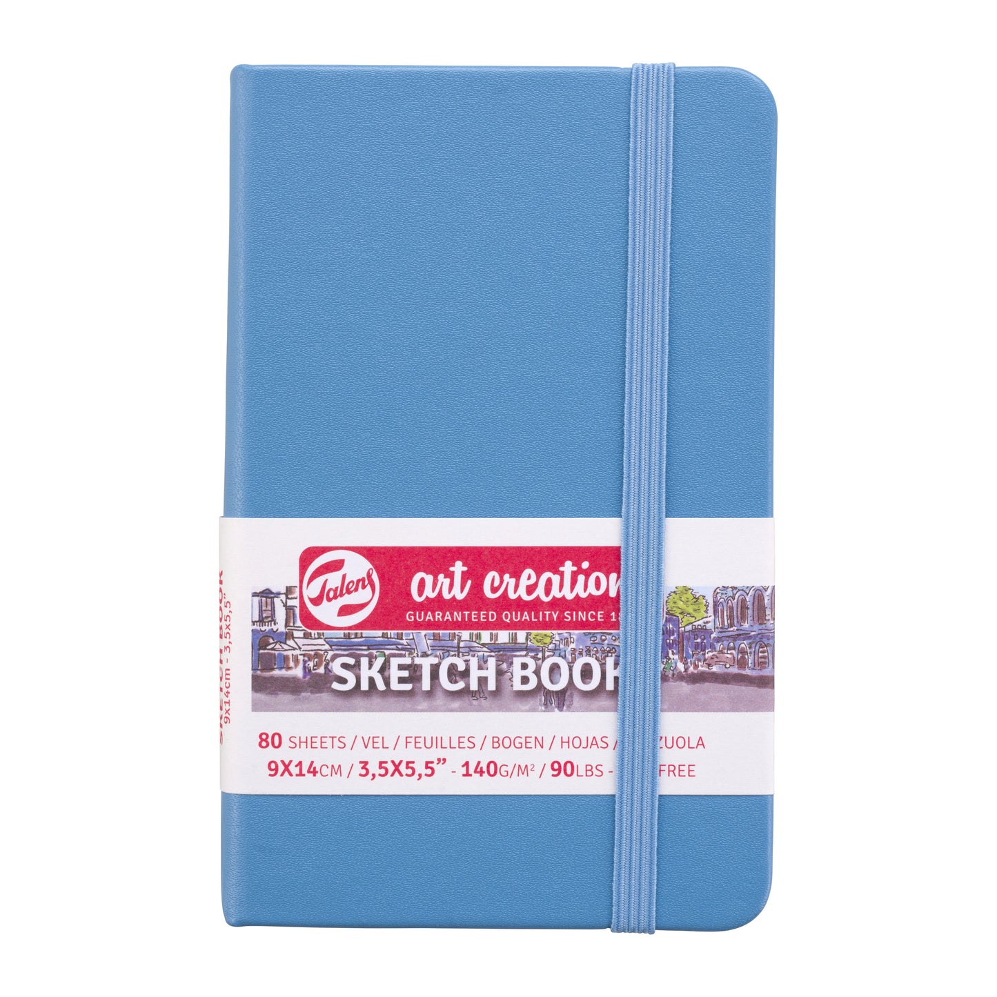 Talens Art Creation - Schetsboek art creation 90x140mm lichtblauw
