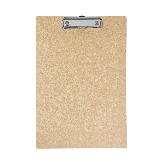 Maul - Porte-bloc balance A4 portrait cartonné 3mm renforcé grain bois
