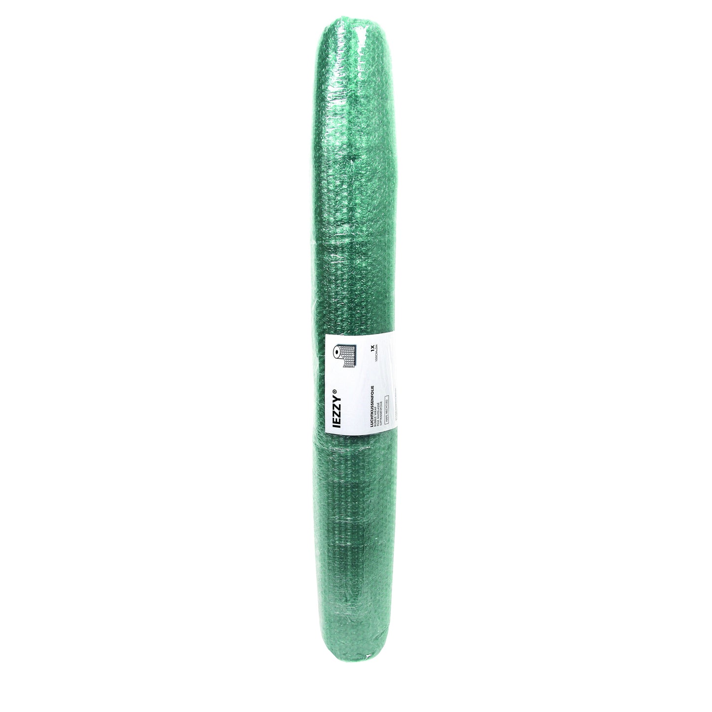IEZZY – Luftpolsterfolie, Rolle 100 cm x 5 m, 100 % recycelt, grün