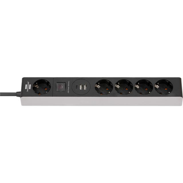 Brennenstuhl - Stekkerdoos 5vdig usb c power 1.5m gs