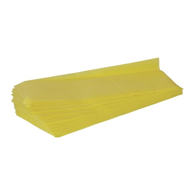 Cleaninq - Essuie-poussière viscose 25x60cm jaune 25 pièces