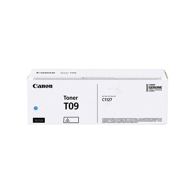 Canon - Tonercartridge T09 blauw