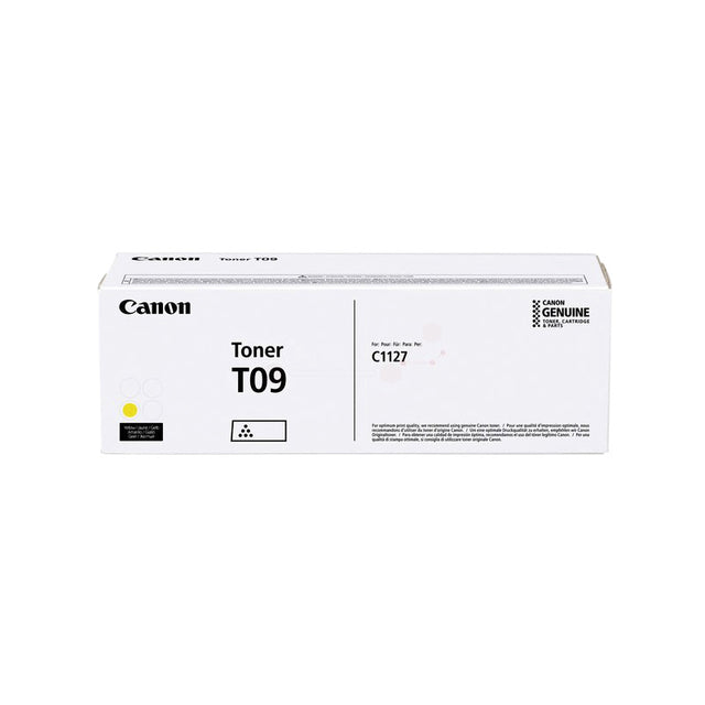 Canon - Tonercartridge t09 geel