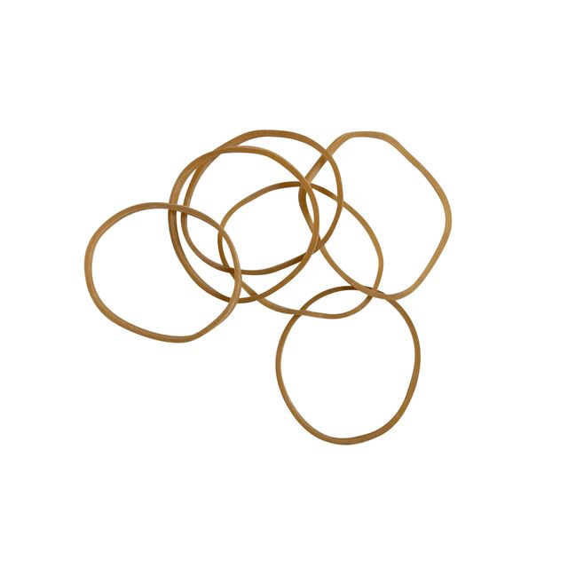Quantore - Élastique s 14 50x1,5mm 1kg 5333 pièces marron