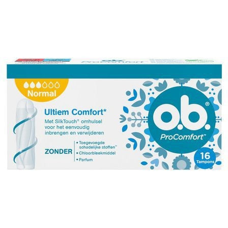 OB. - Tampons OB ProComfort Normal 16 pièces
