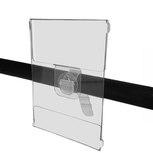 Klika - Porte-cartes stylo avant 105x150mm élastique