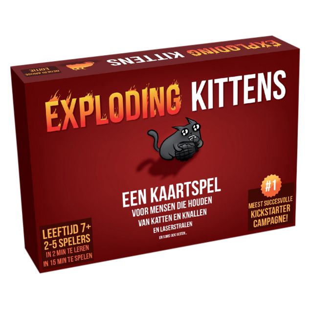 Office - Jeu de cartes chatons explosifs
