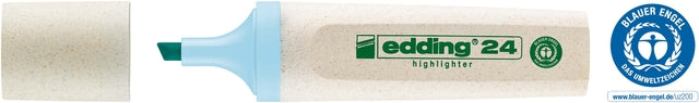 Edding - Textmarker 24 EcoLine Pastellblau | 10 Stück