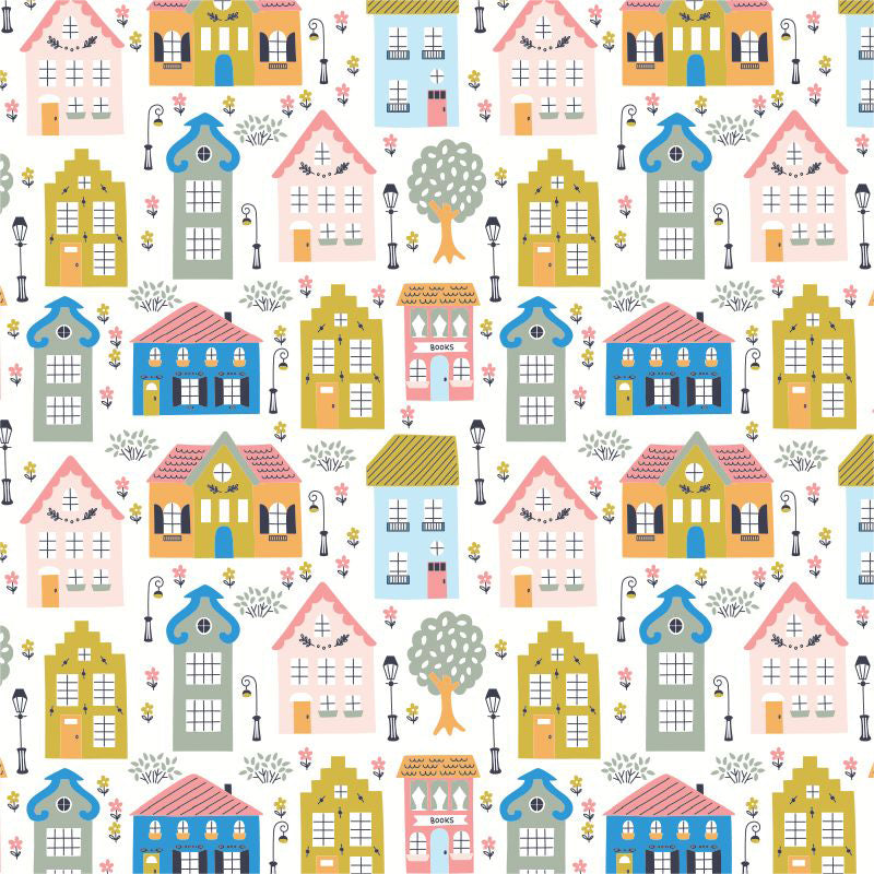 Quantore - Geräterolle Special Wrap 200mx30cm Häuser